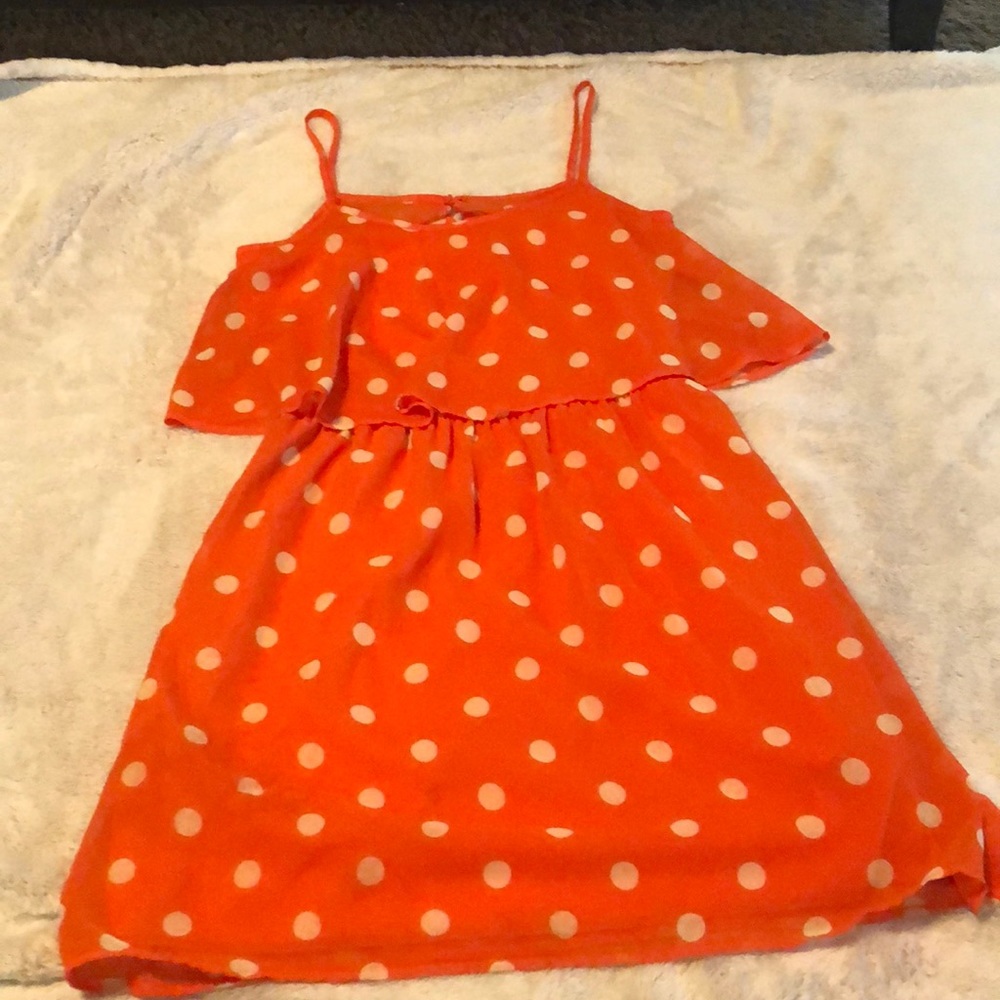 Polka dot summer dress